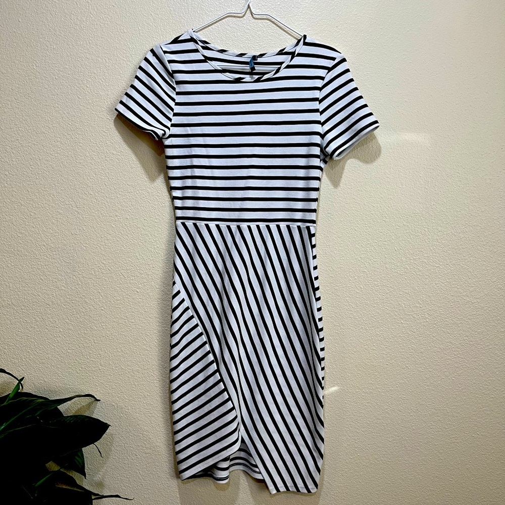Striped Tight Dress
